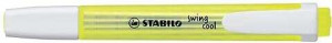 Stabilo Swing Cool Marcador Fluorescente - Color Amarillo Fluorescente
