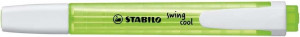 Stabilo Swing Cool Marcador Fluorescente - Color Verde