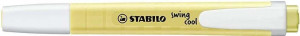 Stabilo Swing Cool Pastel Marcador Fluorescente - Color Amarillo Cremoso