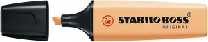 Stabilo Boss 70 Pastel Marcador Fluorescente - Color Naranja Palido