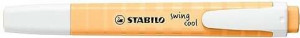 Stabilo Swing Cool Pastel Marcador Fluorescente - Color Naranja Palido