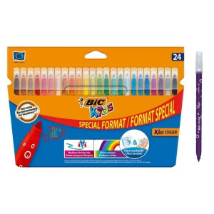 Bic Kids Couleur Pack de 24 Rotuladores - Colores Surtidos