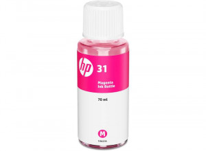 HP 31 Magenta Botella de Tinta Original - 1VU27AE