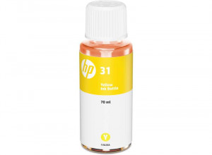 HP 31 Amarillo Botella de Tinta Original - 1VU28AE