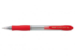 Pilot Boligrafo de Bola Retractil SuperGrip - Color Rojo