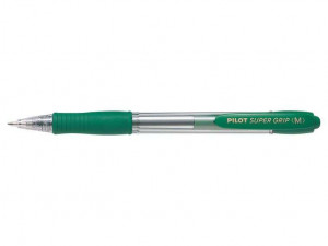 Pilot Boligrafo de Bola Retractil SuperGrip - Color Verde