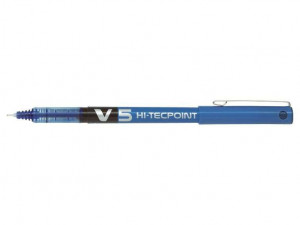 Pilot Boligrafo de tinta liquida V5 HI-Tecpoint Rollerball - Color Azul