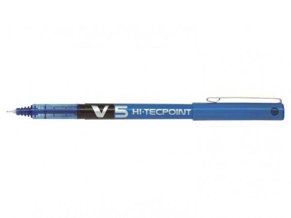 Pilot Boligrafo de tinta liquida V5 HI-Tecpoint Rollerball - Color Azul