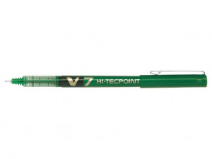 Pilot Boligrafo de Tinta Liquida V7 HI-Tecpoint Rollerball - Color Verde