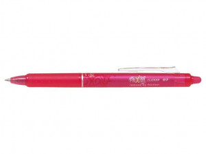 Pilot Frixion Clicker Boligrafo de Gel Borrable Retractil - Color Rosa