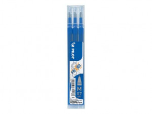 Pilot Pack de 3 Recambios para Frixion Ball / Frixion Clicker - Color Azul