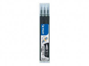 Pilot Pack de 3 Recambios para Frixion Ball / Frixion Clicker - Color Negro