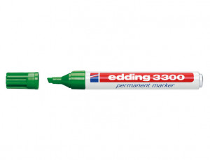 Edding 3300 Rotulador Permanente - Color Verde