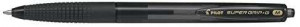 Pilot Boligrafo de Bola Retractil SuperGrip G - Color Negro