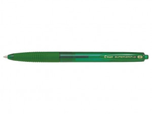 Pilot SuperGrip G Boligrafo de Bola Retractil - Color Verde