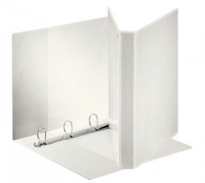Esselte Canguro Plus Carpeta Canguro A4 de 4 Anillas de 25mm - Color Blanco