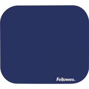 Fellowes Alfombrilla Premium - Base de Goma Antideslizante - Superficie de Poliester - 23.2x19.9cm - Color Azul