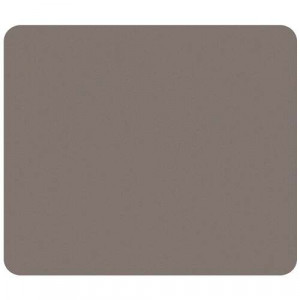 Fellowes Alfombrilla Estandar - Superficie de Poliester y Base de Espuma - 23x19cm - Color Gris