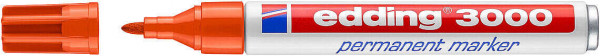 Edding 3000 Rotulador Permanente - Color Naranja