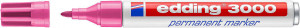 Edding 3000 Rotulador Permanente - Color Rosa