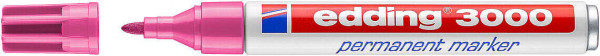 Edding 3000 Rotulador Permanente - Color Rosa