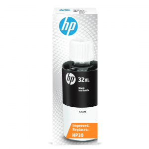 HP 32XL Negro Botella de Tinta Original - 1VV24AE