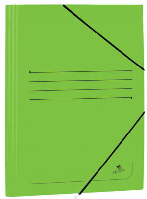 Mariola Carpeta de Carton Estucado con Solapas Folio - Color Verde