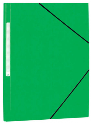 Mariola Carpeta de Carton Simil Prespan con Etiqueta en Lomo Folio - Color Verde