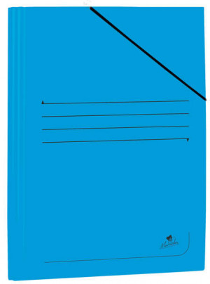 Mariola Carpeta de Carton Plastificado Folio - Color Azul