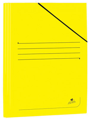 Mariola Carpeta de Carton Plastificado Folio - Color Amarillo