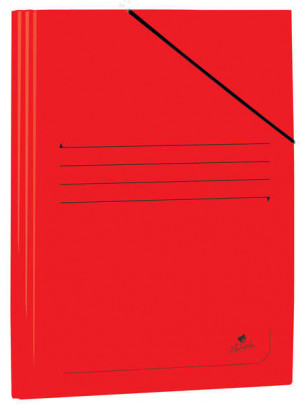 Mariola Carpeta de Carton Plastificado Folio - Color Rojo