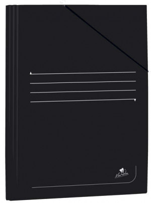 Mariola Carpeta de Carton Plastificado Folio - Color Negro