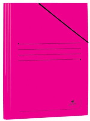 Mariola Carpeta de Carton Plastificado Folio - Color Fucsia