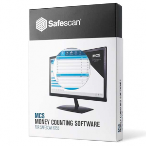 Safescan MCS Software para Conteo de Dinero - Compatible con Safescan 2465-S, 2665-S, 2685-S, 2865-S, 2985-SX, 2995-SX, 1450, 6165 y 6185 - Pack Retail