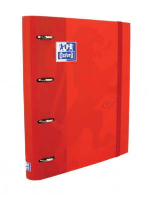 Oxford Touch A4+ Europeanbinder - Color Carmin