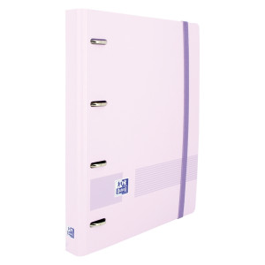 Oxford Live & Go A4+ Polyfoam Europeanbinder - Color Malva Pastel