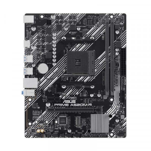 Asus Prime A520M-R Placa Base AMD4 2x DDR4 - HDMI, M.2, PCI Express, 4x Sata III, USB 2.0, 3.2, RJ-45, MicroATX - Imagen 4