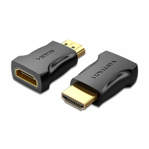 Vention Adaptador HDMI Macho a HDMI Hembra 4K - Color Negro
