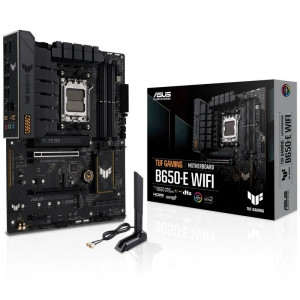 Asus TUF Gaming B650-E WIFI Placa Base AM5 WiFi, Bluetooth, PCIe 4.0, DDR5, 3x M.2, WiFi 6E, USB 2.0, 3.2 y Ethernet de 2.5Gb