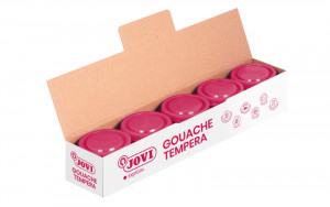 Jovi Bote de Tempera Escolar 35ml - Color Magenta
