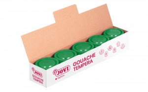 Jovi Bote de Tempera Escolar 35ml - Color Verde