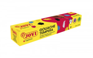 Jovi Gouache Estuche de 5 Botes de Tempera Escolar 35ml - Incluye Pincel - Color Surtido