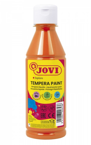 Jovi Tempera Paint Tempera Liquida 250ml - Color Naranja