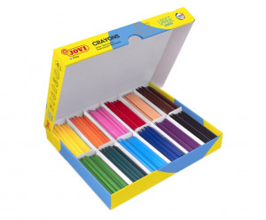Jovi Large Easy Grip Caja de 300 Ceras Plasticas Hexagonales