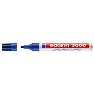 Edding 3000 Rotulador Permanente - Color Azul