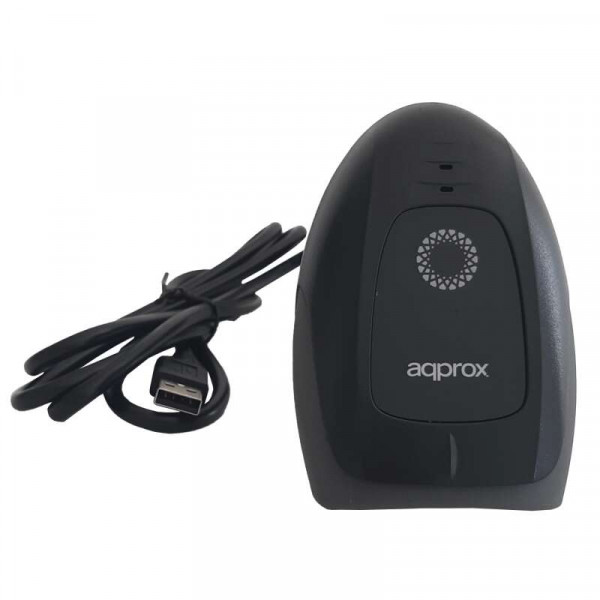 Approx Lector de Codigos de Barras 1D/2D USB - Indicador LED y Beeper - Velocidad de Escaneo 30fps - Disparo Automatico - Imagen 4
