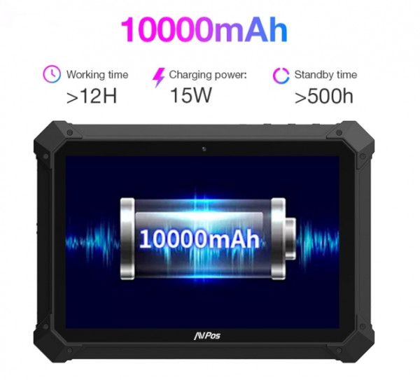 AVPos Tablet Capturador RT1000 10.1" OctaCore - 6GB - 128GB - WIFI BT NFC 4G - 10000mAh - Escaner de Codigos de Barras 2D - Imagen 2