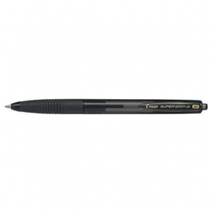 Pilot Boligrafo de Bola Retractil SuperGrip G - Color Negro