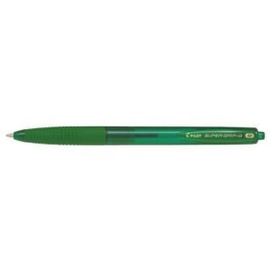Pilot SuperGrip G Boligrafo de Bola Retractil - Color Verde