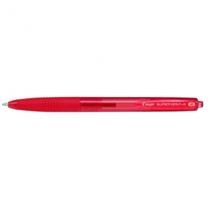 Pilot Boligrafo de Bola Retractil SuperGrip G - Color Rojo